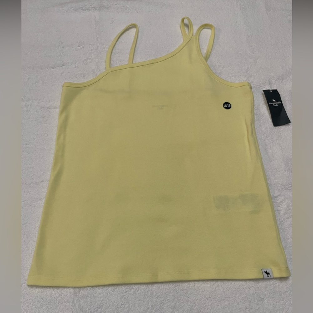 Abercrombie Kids Yellow Summer Tank Size 15/16 NWT